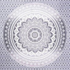 Gray Decorative Mandala Tapestry Boho Indian Wall Hanging College Dorm Tapestries Bohemian Hippie Queen Bedspread Beach Throw Outdoor Picnic Blanket Online   